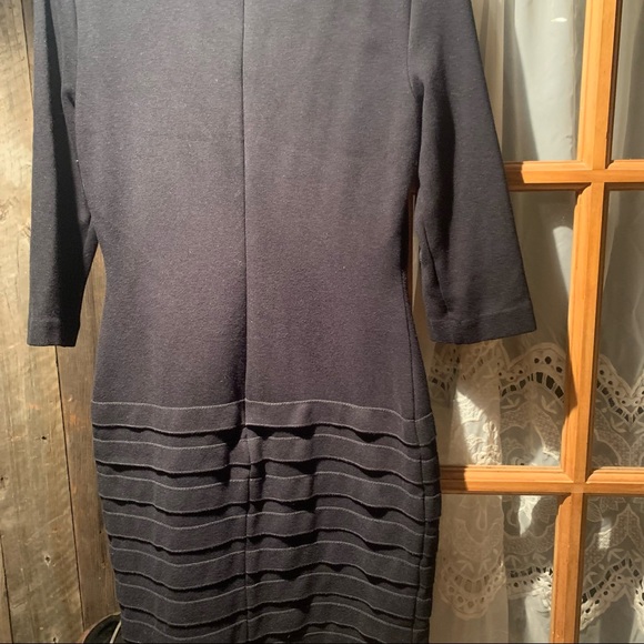 Calvin Klein Long Sleeve midi Black Dress - Picture 5 of 10